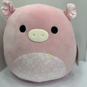 Squillamallow Pink Plush Pig Toy brand new w tags 12”
